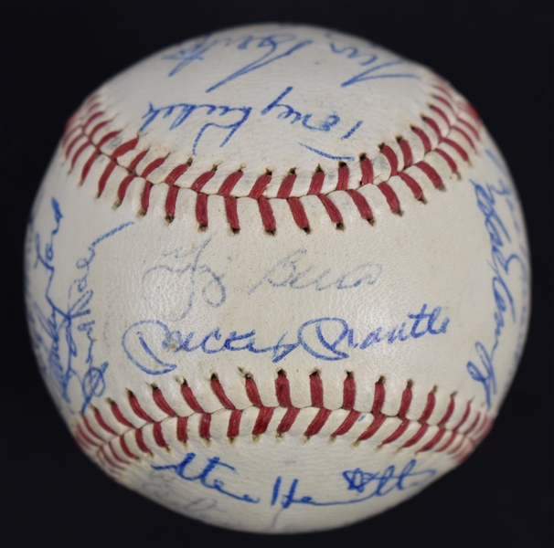 New York Yankees 1964 American League Championship Team Signed Baseball