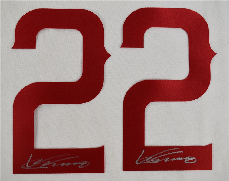 Vladamir Guerrero Lot of 2 Autographed Jersey Numbers