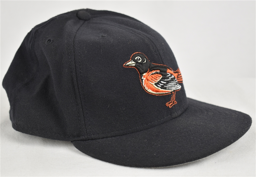 Cal Ripken c. 1998-99 Baltimore Orioles Game Used Hat w/Dave Miedema LOA