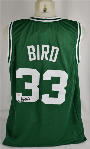 Larry Bird Autographed Boston Celtics Jersey