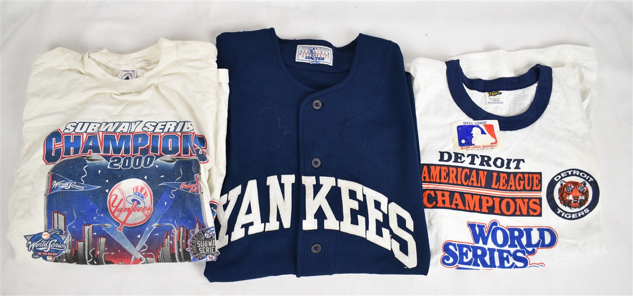 Yankees & Tigers World Series shirt Collection