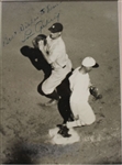 Lou Gehrig Rare Autographed Wire Photo w/Bold Signature & Full JSA LOA