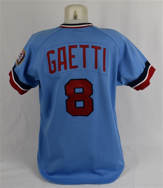 Gary Gaetti 1985 Minnesota Twins Game Used Jersey w/Dave Miedema LOA