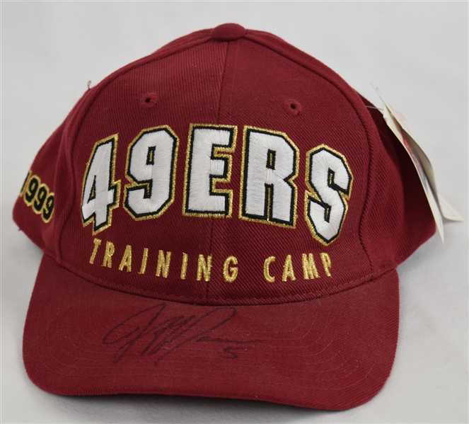 Jeff Garcia San Francisco 49ers Autographed Hat