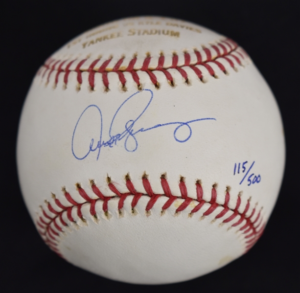 Alex Rodriguez 500th Home Run Autographed Baseball