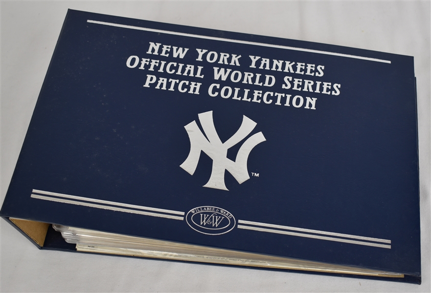 New York World Series Championship Willabee & Ward Patch Collection