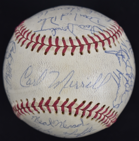 New York Yankees 1979 West Haven Yankees Team Signed Baseball