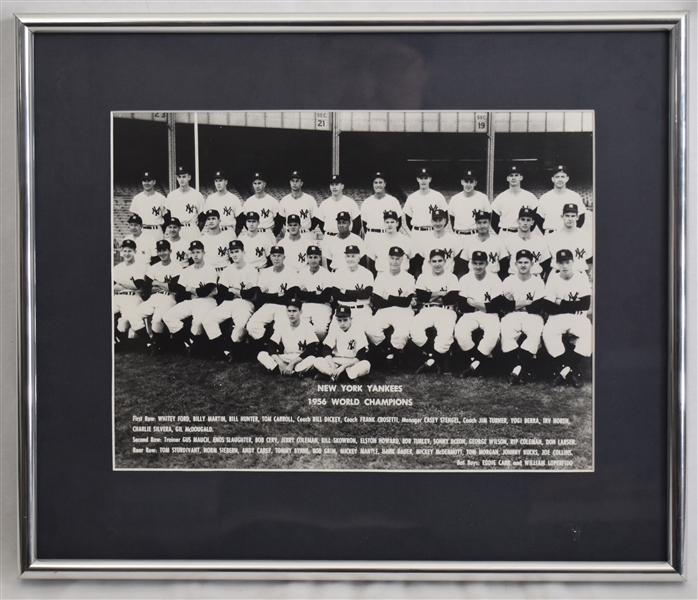 New York Yankee 1956 Team Photo