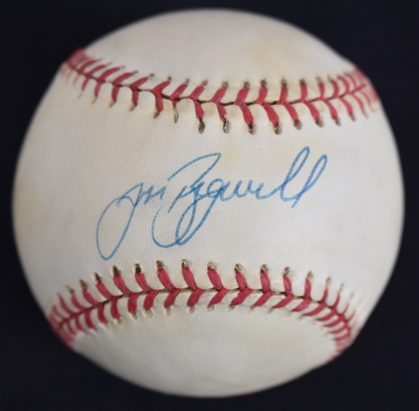 Jeff Bagwell Autographed Baseball UDA