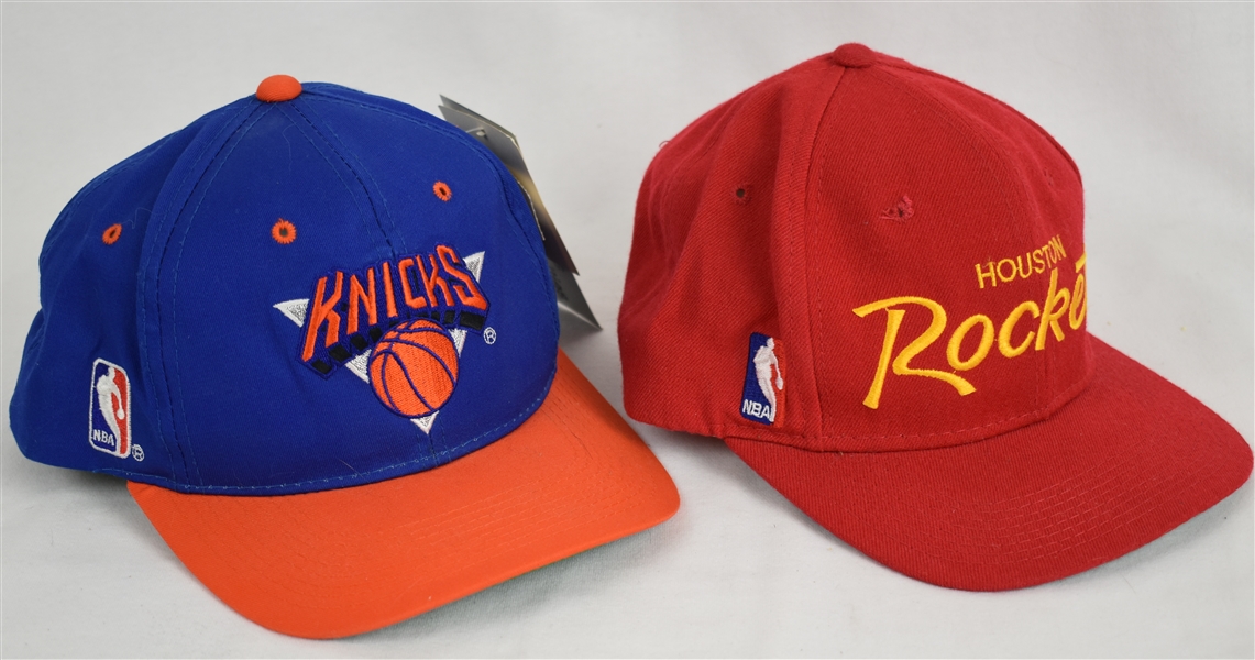 Houston Rockets & New York Knicks Sports Specialties Hats