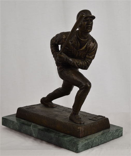 Don Mattingly Peter Rubino New York Yankee Bronze Sculpture 