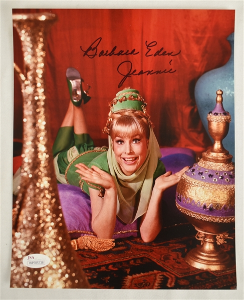Barbara Eden Autographed "I Dream of Jeanie" 8x10 Photo JSA LOA
