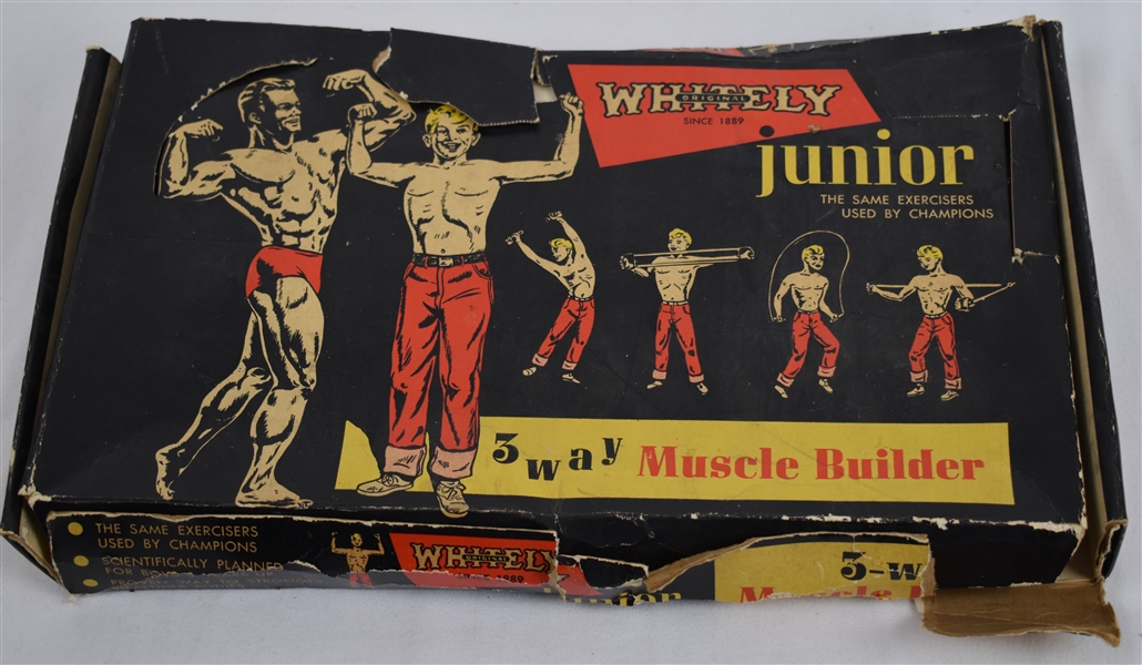 Vintage 1955 Whitely 3 Way Muscle Builder