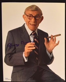 George Burns Autographed 8x10 Photo