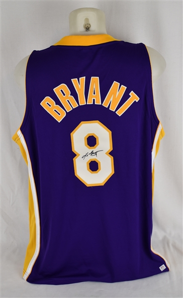 Kobe Bryant Autographed LA Lakers Nike Jersey PSA/DNA