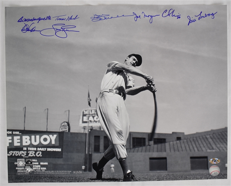 Ted Williams Boston Red Sox Autographed 16x20 Photo