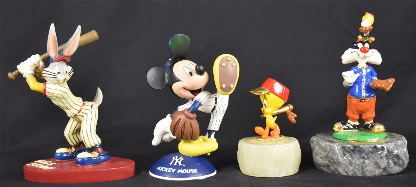 Looney Tunes Collection of 4 Porcelain Figurines 