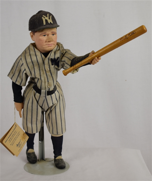 Babe Ruth 1985 Effanbee New York Yankee Doll #7651
