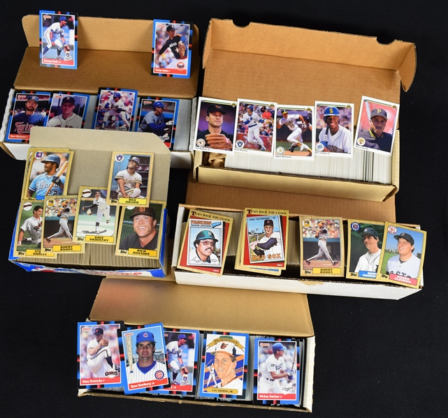 Collection of 5 Baseball Card Sets