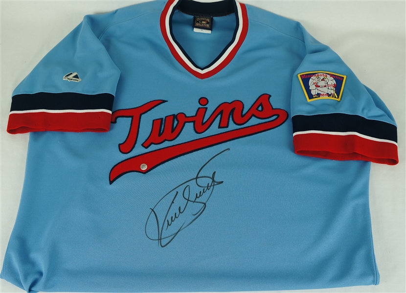 Lot Detail - Kirby Puckett Autographed Minnesota Twins 1984 Rookie