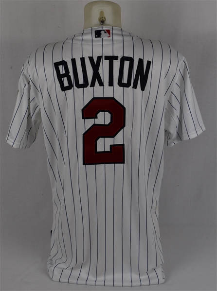 Byron Buxton 2014 Minnesota Twins Game Used Arizona Fall League Pre-Rookie Jersey MLB Authentication