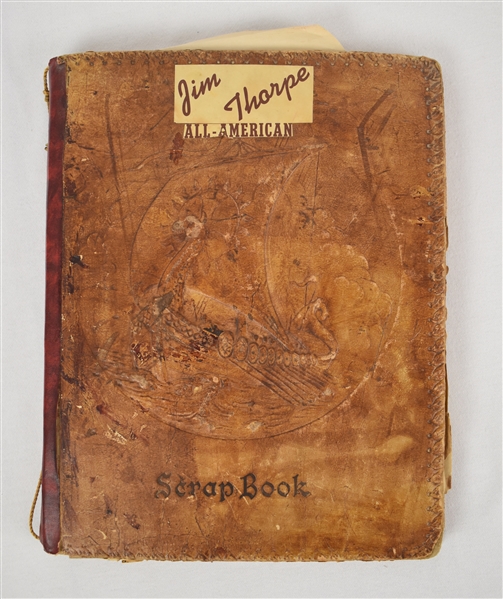 Jim Thorpes Personal Scrapbook (From Thorpes Family)