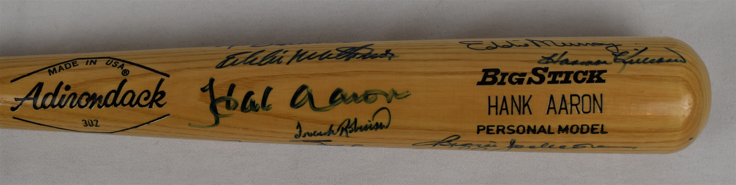 500 Home Run Club Autographed Bat