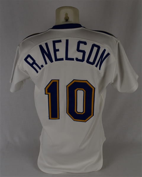 Ricky Nelson 1984 Seattle Mariners Game Used Jersey