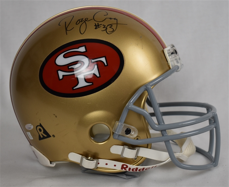 Roger Craig Autographed San Francisco 49ers Full Size Helmet 