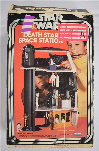 Vintage 1979 Star Wars Death Star w/Original Box 