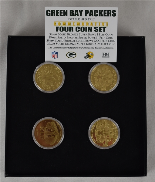 Green Bay Packers Super Bowl Coin Collection