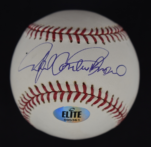 Rafael Palmeiro Full Name Autographed Baseball