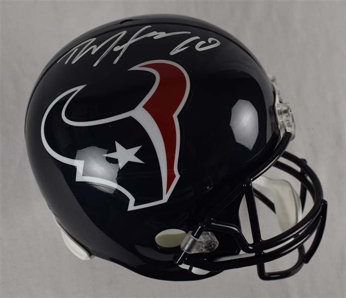 DeAndre Hopkins Autographed Houston Texans Full Size Helmet