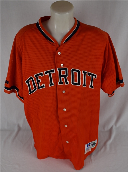 David Wells 1993 Detroit Tigers Game Used Jersey