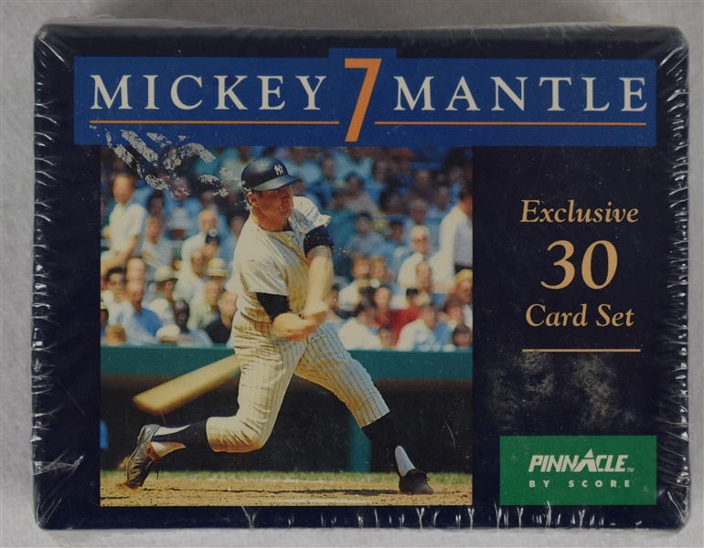 Mickey Mantle Pinnacle Card Set