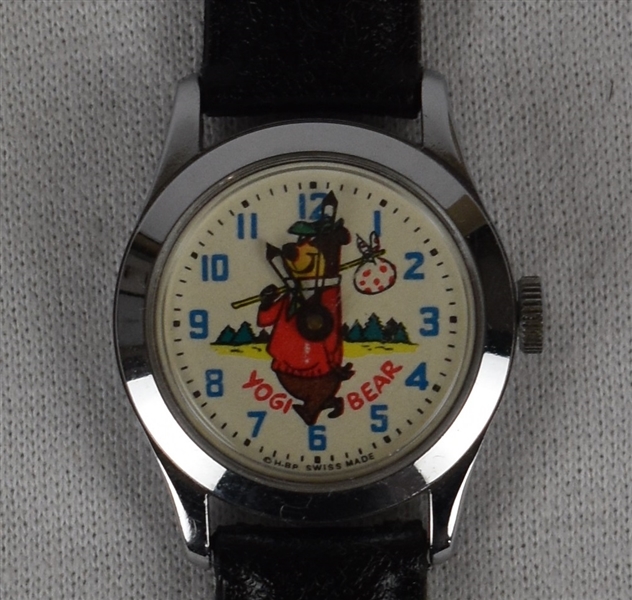 Vintage Mechanical Yogi Bear Watch