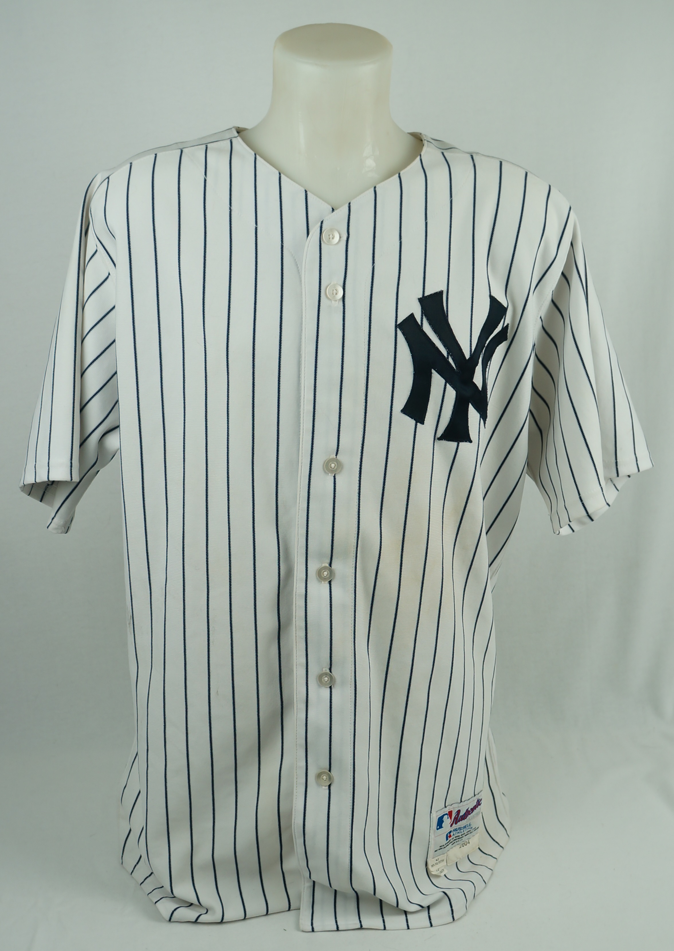 Lot Detail - Derek Jeter 2004 New York Yankees Game Used Jersey w