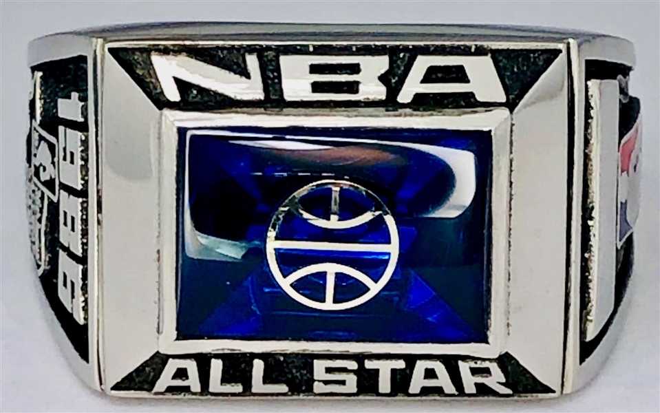 NBA 1986 All-Star Game Ring Played at Reunion Arena in Dallas Texas