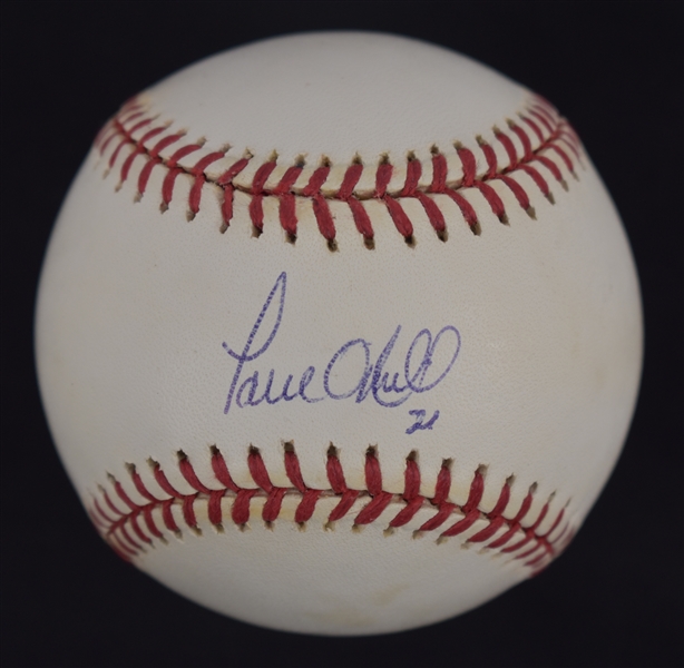 Paul ONeill Autographed Baseball 