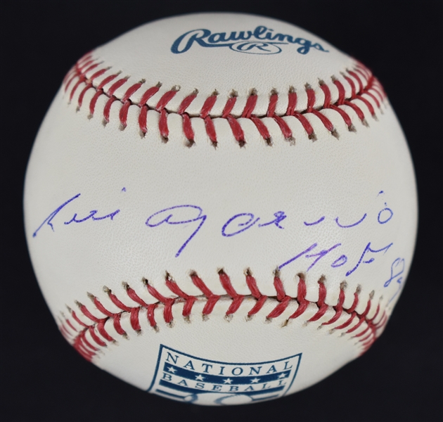 Luis Aparicio HOF 84 Autographed & Inscribed Baseball