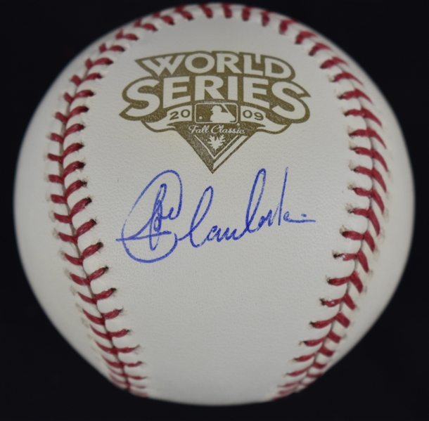 Joba Chamberlain Autographed Baseball