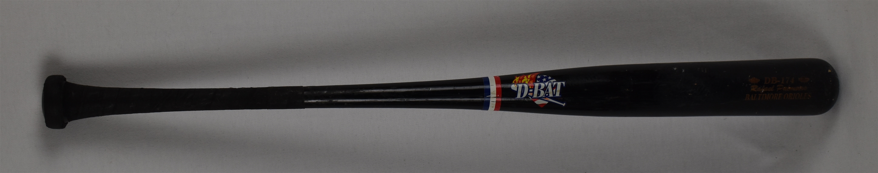 Rafael Palmeiro c. 1994-98 Game Used Bat & Autographed Wheaties Box