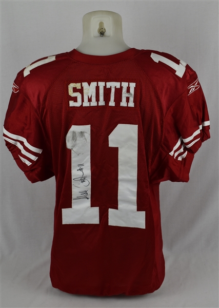 Alex Smith 2011 San Francisco Forty Niners Game Used Jersey vs. Cleveland Browns PSA/DA