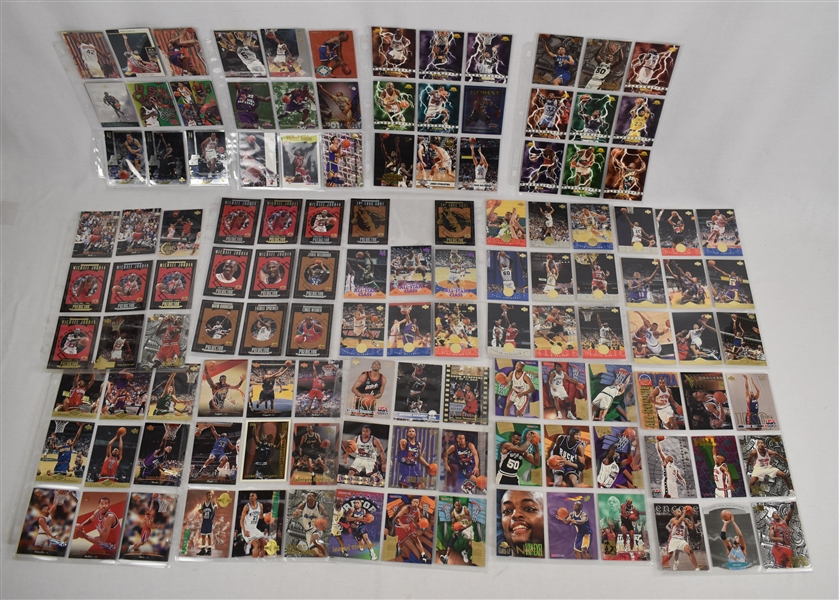 NBA Basketball Card Collection w/Michael Jordan