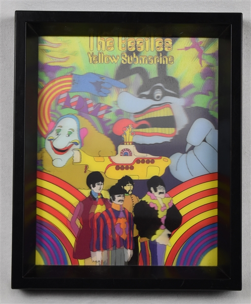 Beatles Yellow Submarine Lenticular Wall Art