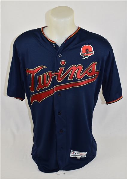 Byron Buxton 2019 Minnesota Twins Memorial Day Game Used Home Run Jersey MLB Authentication