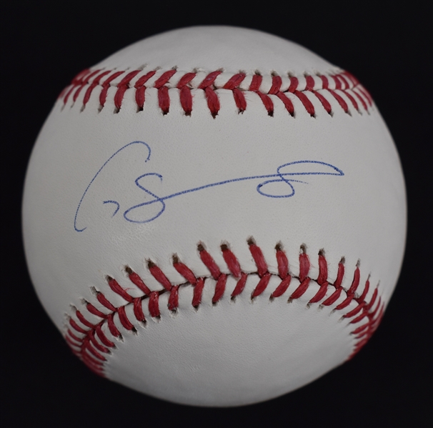 Gary Sanchez Autographed Baseball Steiner