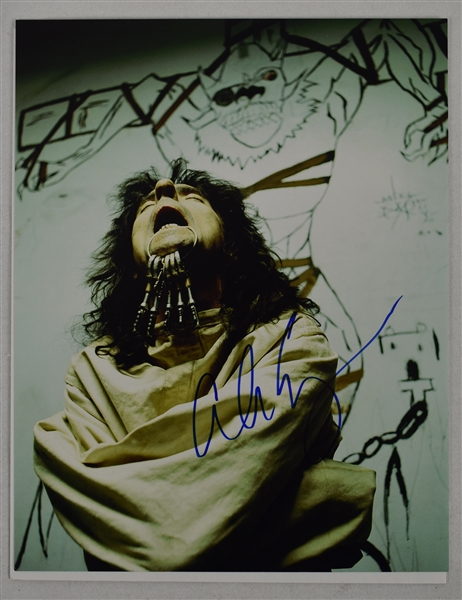 Alice Cooper Autographed 11X14 Photo 