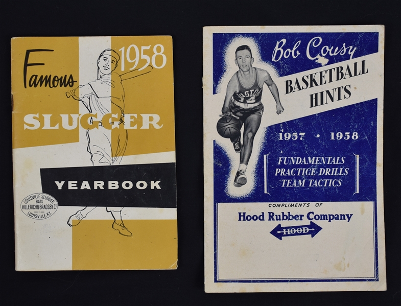 Vintage 1957-58 Baseball & Basketball Publications