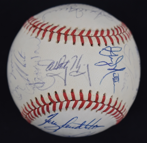 St. Louis Cardinals 1987 National League Championship Team Signed Baseball
